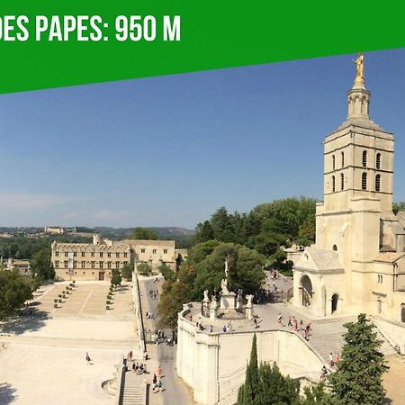 Au Coeur Des Platanes - Parking Gratuit Sous-Terrain - Clim - Balcon Daire Avinyon Dış mekan fotoğraf