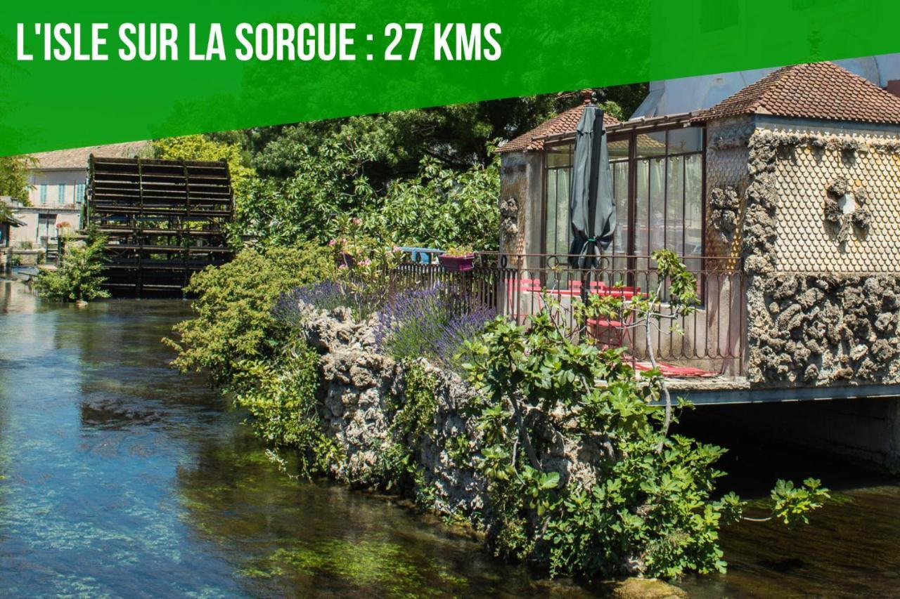 Au Coeur Des Platanes - Parking Gratuit Sous-Terrain - Clim - Balcon Daire Avinyon Dış mekan fotoğraf