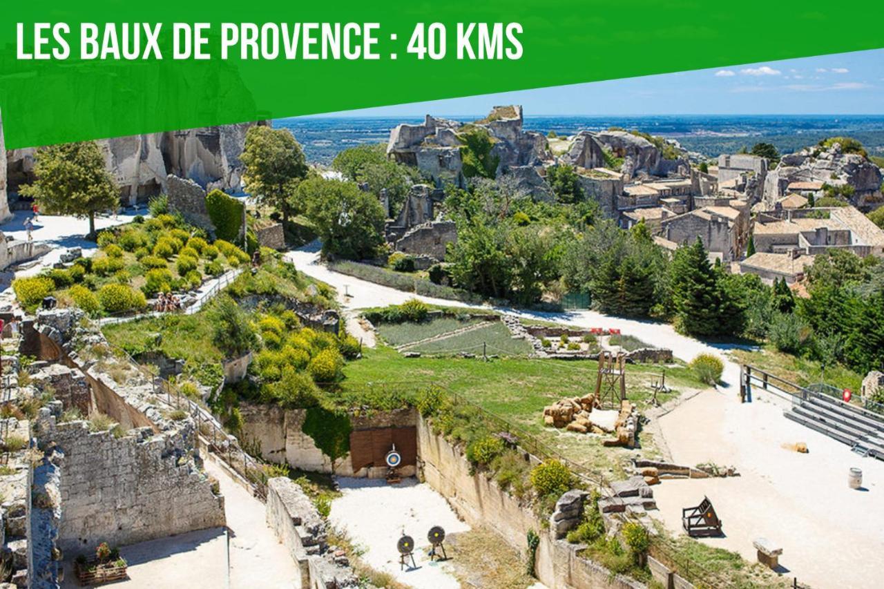 Au Coeur Des Platanes - Parking Gratuit Sous-Terrain - Clim - Balcon Daire Avinyon Dış mekan fotoğraf